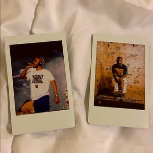 Lot of 2 Frank Ocean Blonde Tour photo Polaroid
